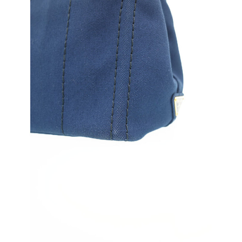 Prada Blue Denim Tote Canvas 2way Bag Canapa - Picture 8 of 9